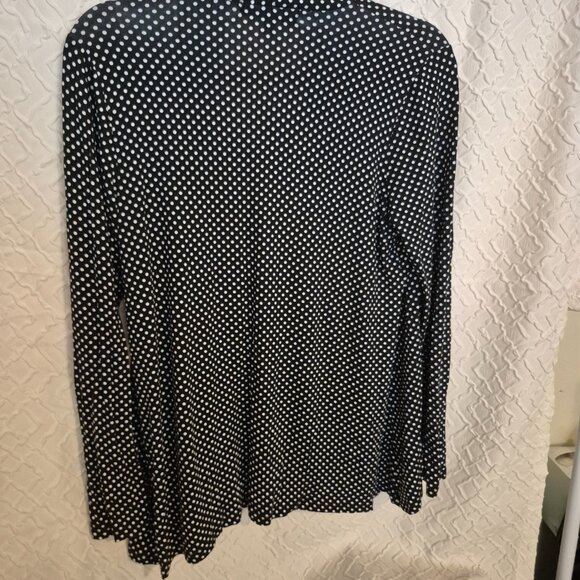 Black & White Polka Dot Cardigan - Picture 2 of 5